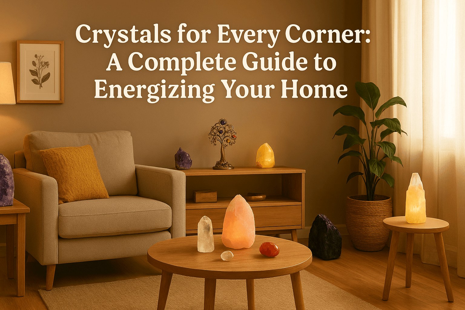 Crystals for Every Corner: Energize Your Home with Healing Stones
