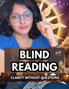 Blind Tarot Reading